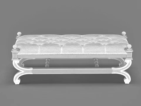 Footstool 3D Model