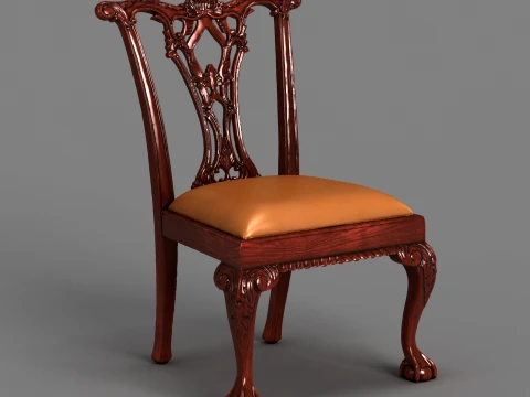Dining Chair 3D Model