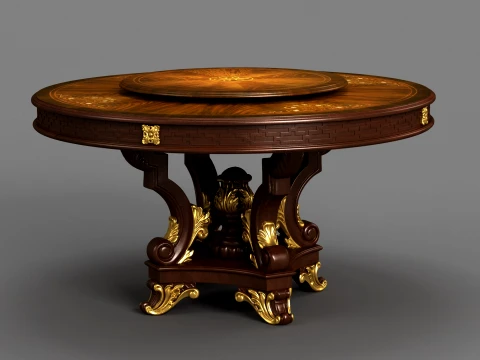 Dining table 3D Модель
