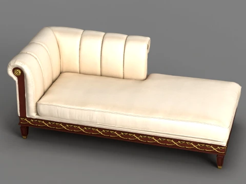 Concubine bed 3D Model