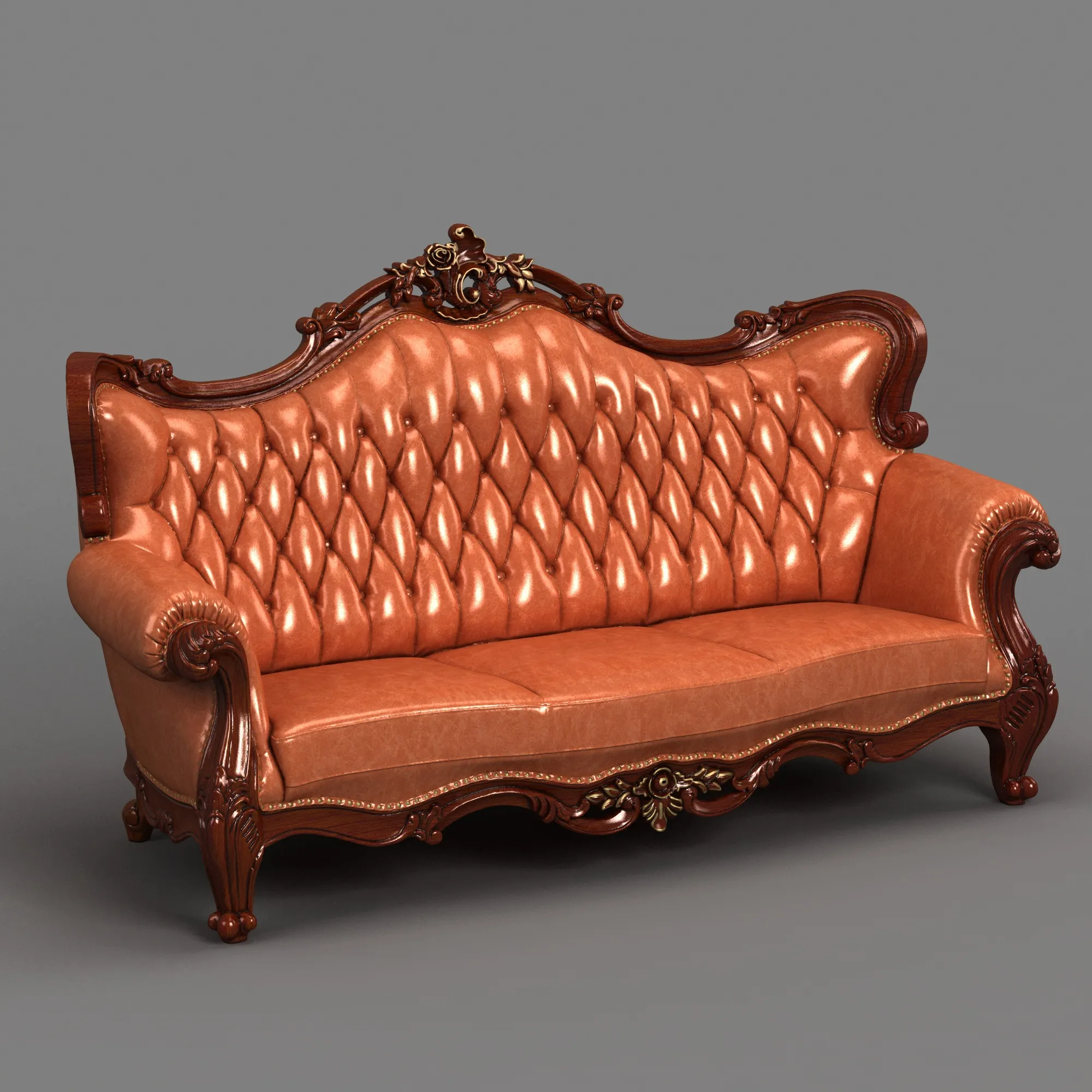 Sofe 3D Model .c4d .max .obj .3ds .fbx .stl .blend 