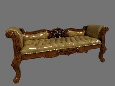Footstool Modèle 3D
