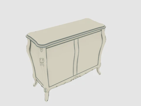 Bar counter 3D Model