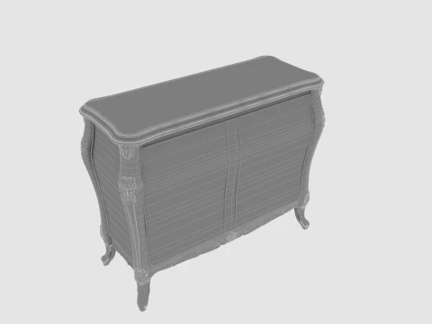 Bar counter 3D Model