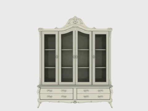 Bookshelf 3D Model
