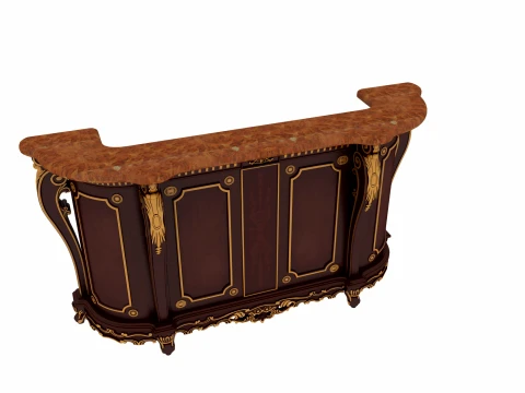 Bar counter 3D Model