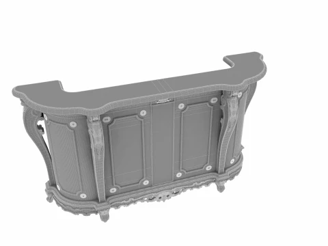 Bar counter 3D Model