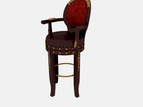 Bar stool 3D Model