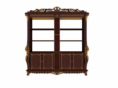 Antique shelf 3D 모델