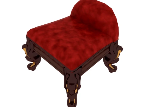 Tea stool 3D Model