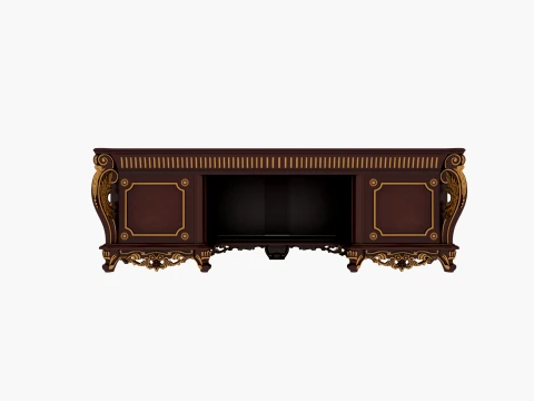 Executive desk 3D Модель