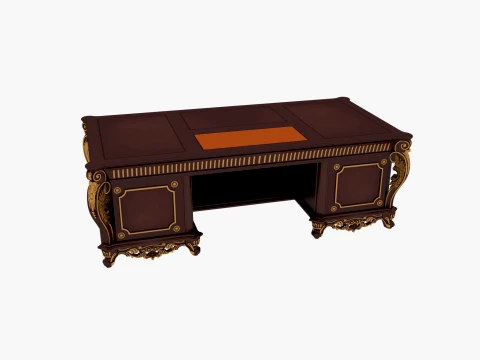 Executive desk 3D Model