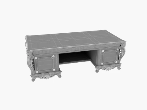 Executive desk 3D Model