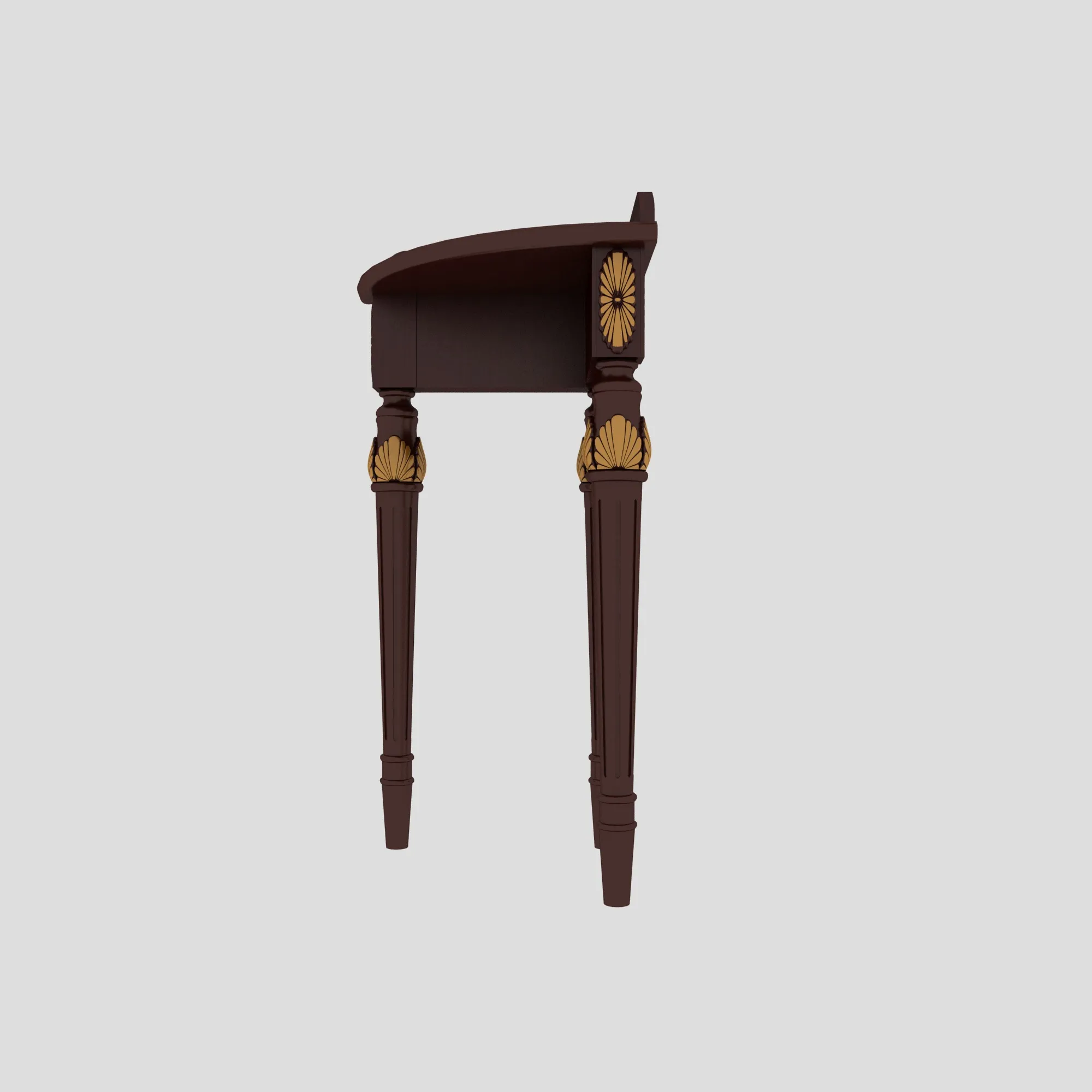 Corner table 3D Model .c4d .max .obj .3ds .fbx .stl .blend 
