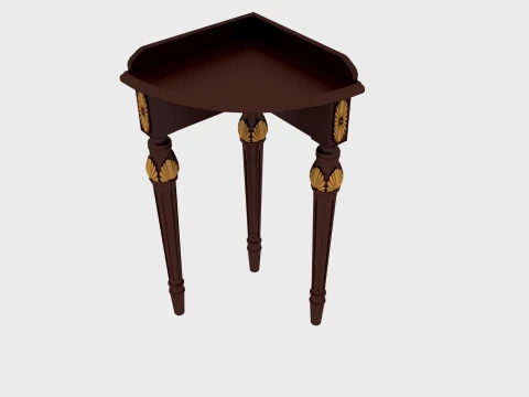 Corner table 3D Model