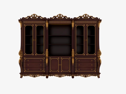 Bookshelf 3D Model
