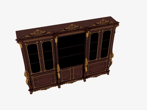 Bookshelf 3D Model