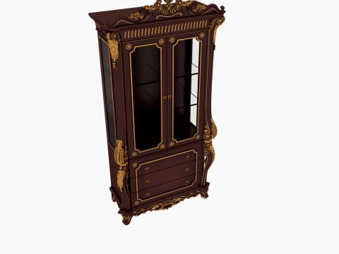 Wine cabinet 3D Model
