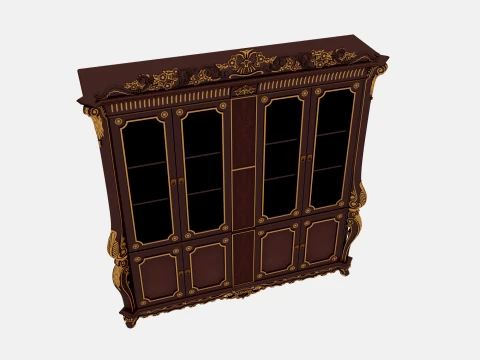 Bookshelf 3D Model