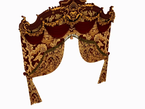 Bed valance 3D Model