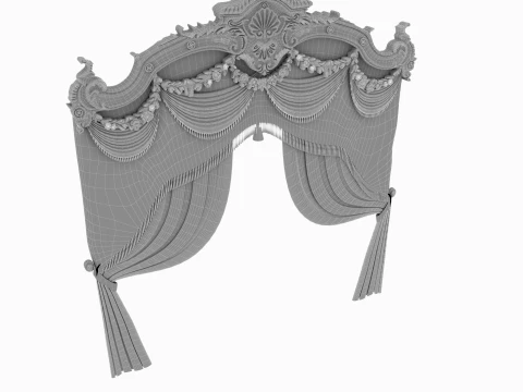 Bed valance 3D Model