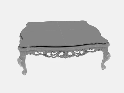 Generous table 3D Model