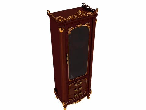 Wine cabinet 3D Model
