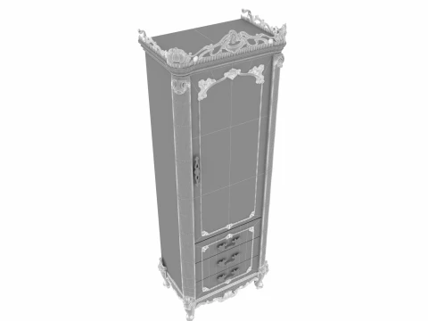 Wine cabinet 3D Model