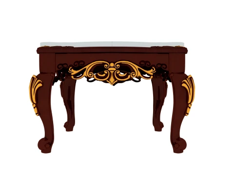 Square table 3D Model