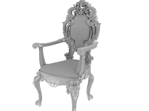 Imperial Concubine Bed 3D Model