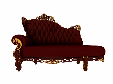 Imperial Concubine Bed 3D Modell
