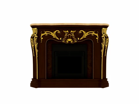 Fireplace 3D Model