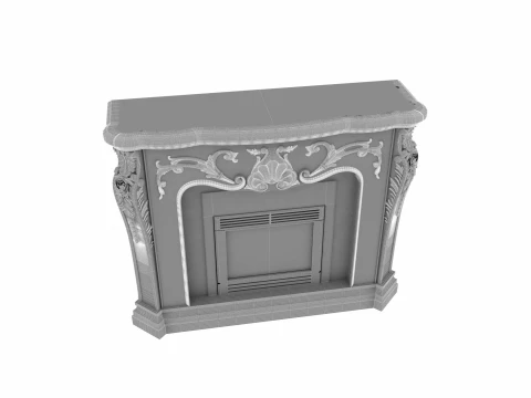 Fireplace 3D Model