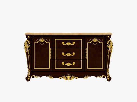 Buffet Modèle 3D