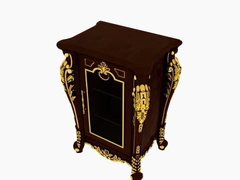 Wine cabinet 3D Model