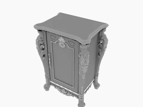 Wine cabinet 3D Model
