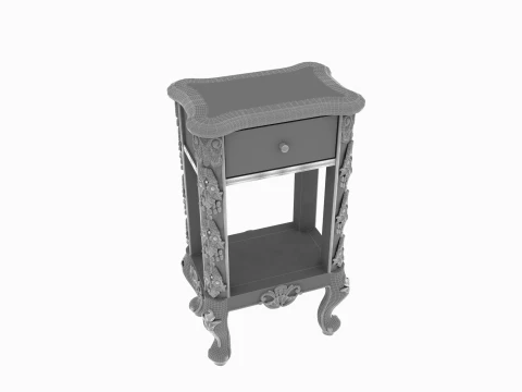 Telephone table 3D Model