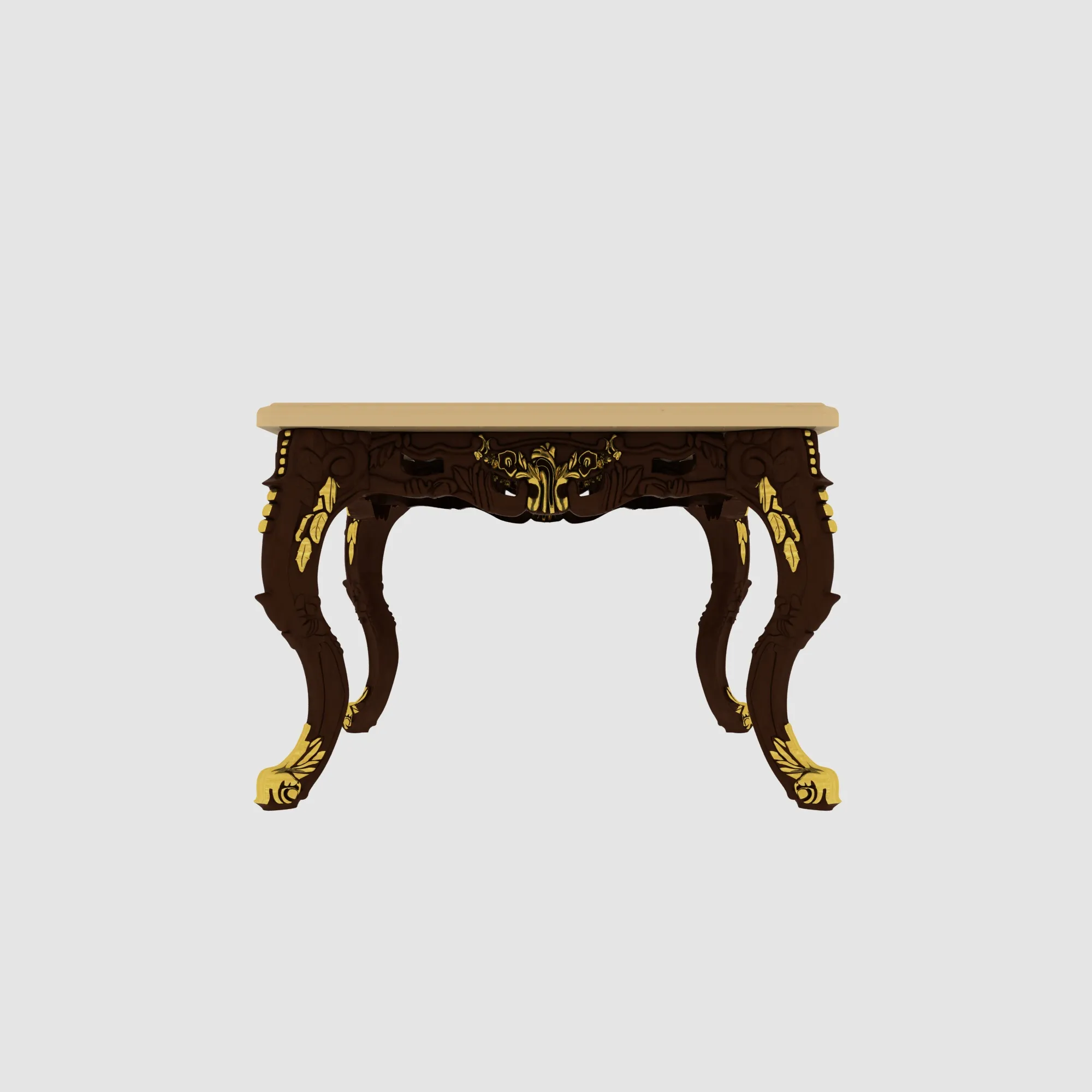 Square table 3D Model .c4d .max .obj .3ds .fbx .stl .blend 
