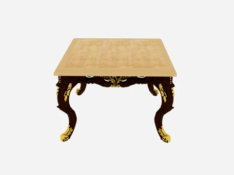 Square table 3D Model