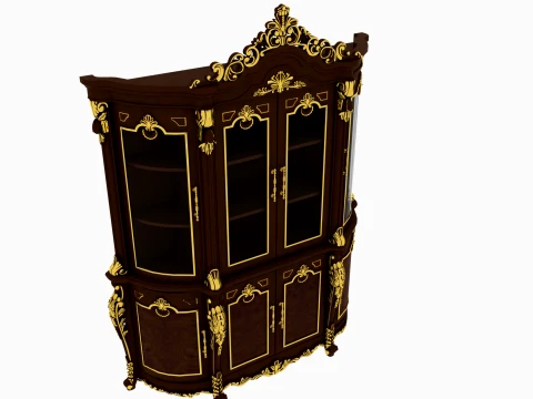 Wine cabinet 3D Model