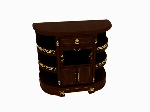 Display cabinet 3D Model