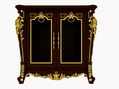 Wine cabinet 3D Model