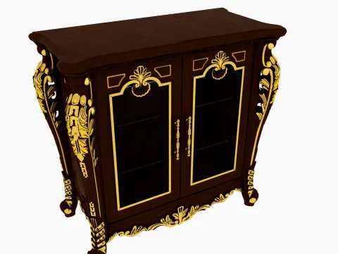 Wine cabinet 3D Model
