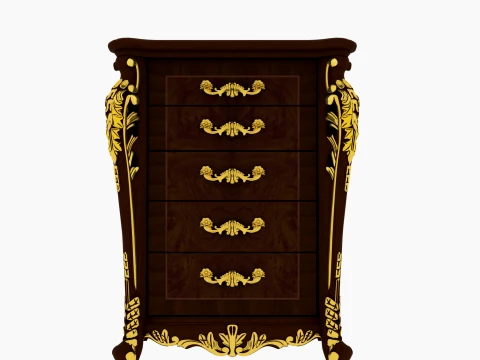 Chest of drawers 3D Model