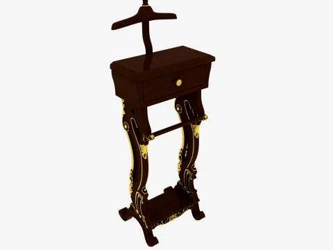 Coat rack 3D Model
