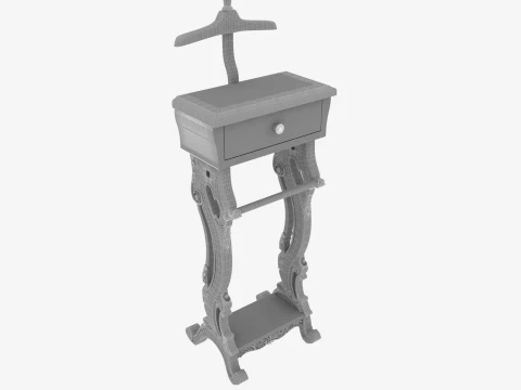Coat rack 3D Model