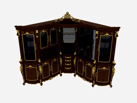 Bar cabinet Model 3D