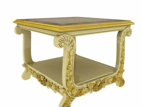 Square table 3D Model