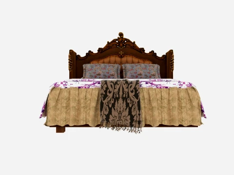 Bed 3D Model