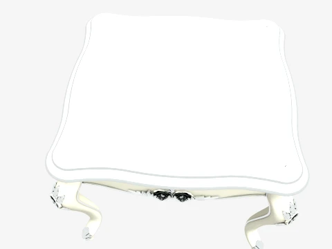 Square table 3D Model
